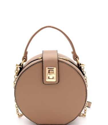 Taupe Shoulder Bag | House of MLR Fashion Boutique