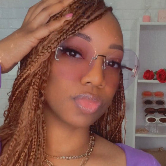 "Missy" Circular Sunglasses