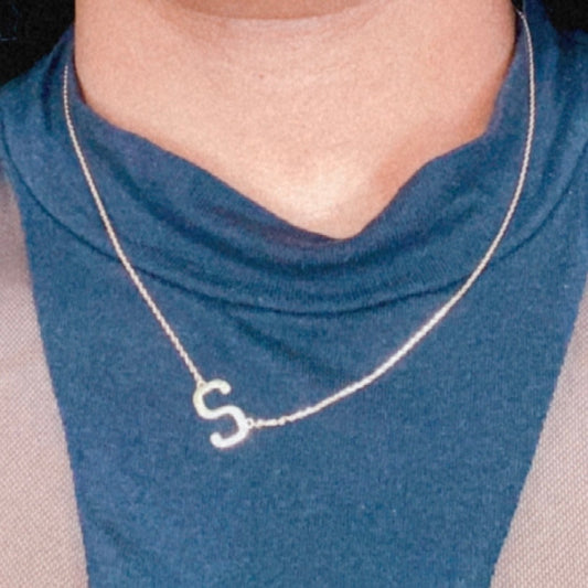 "My Initial" S Necklace