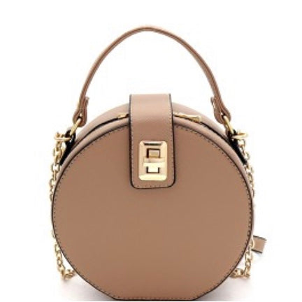Taupe Shoulder Bag | House of MLR Fashion Boutique