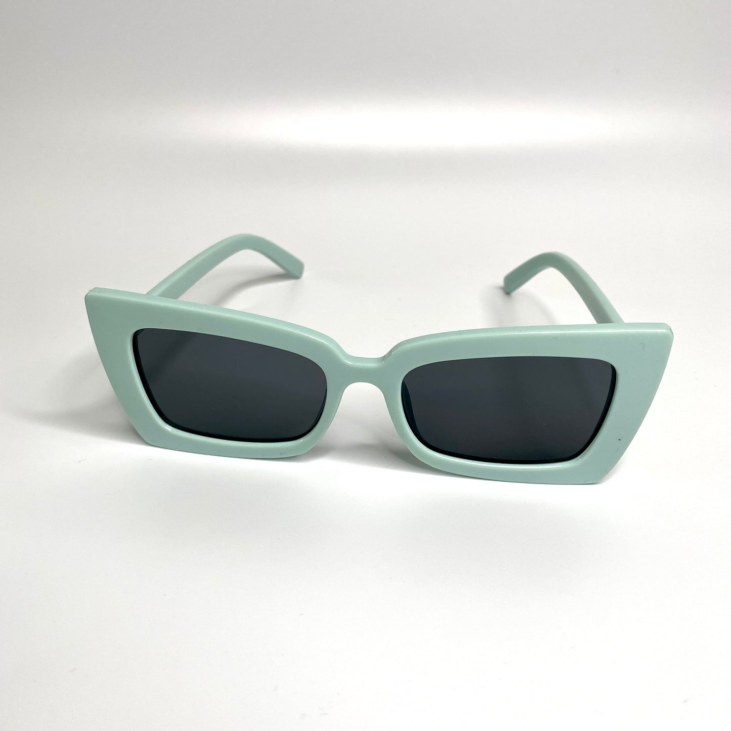 "Jolie" Cat Eye Sunglasses- Light Blue