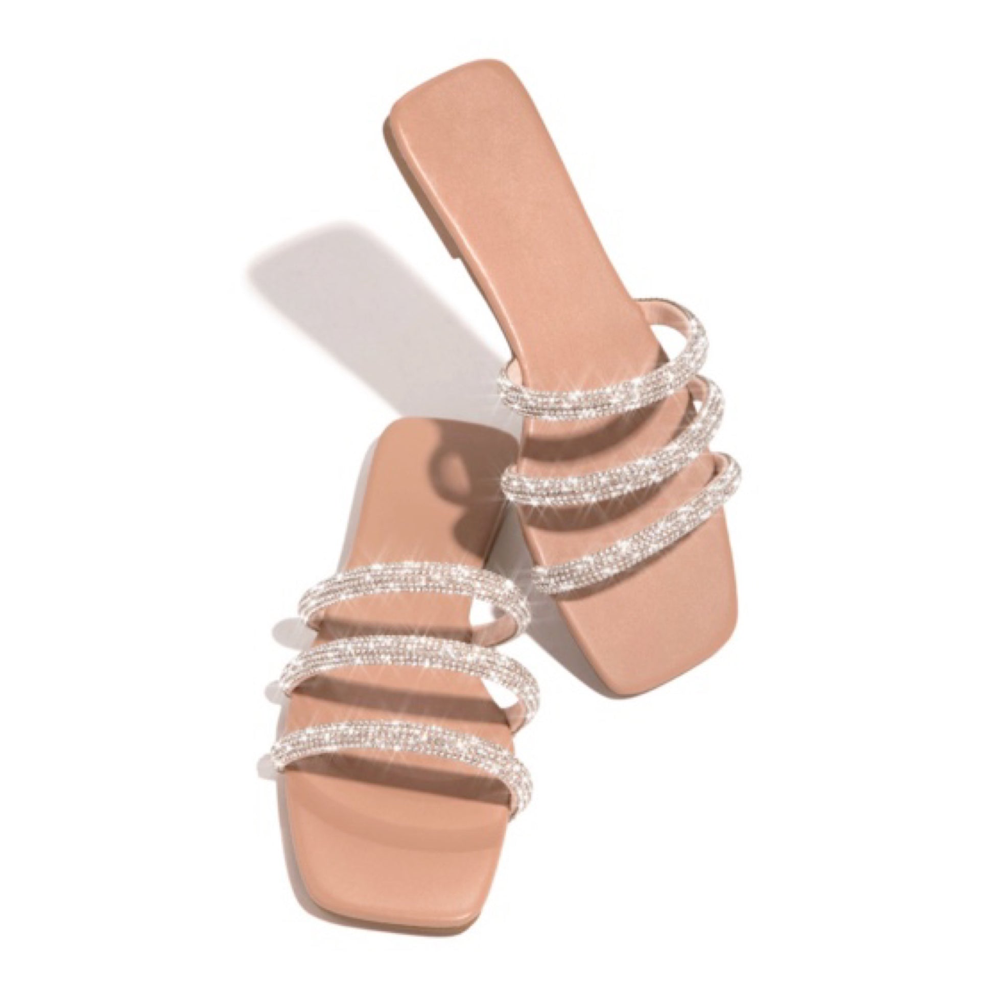 rhinestone sandals