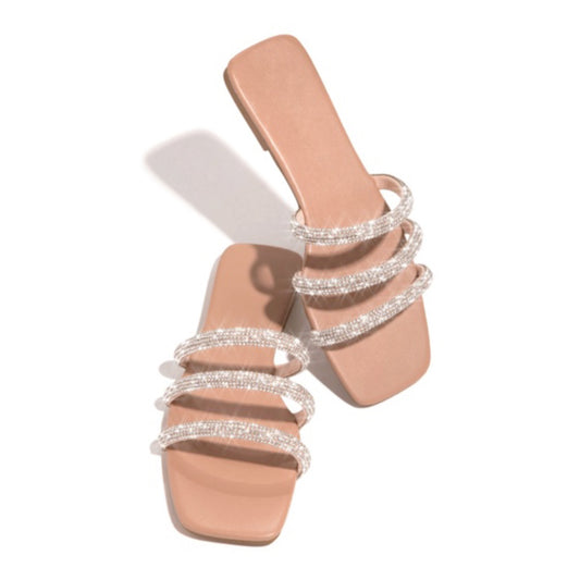 rhinestone sandals