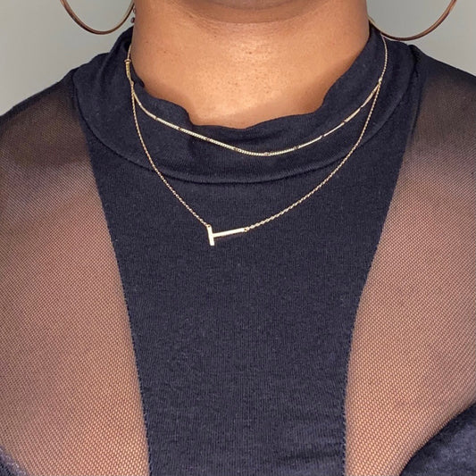 "Love Letter" T Necklace
