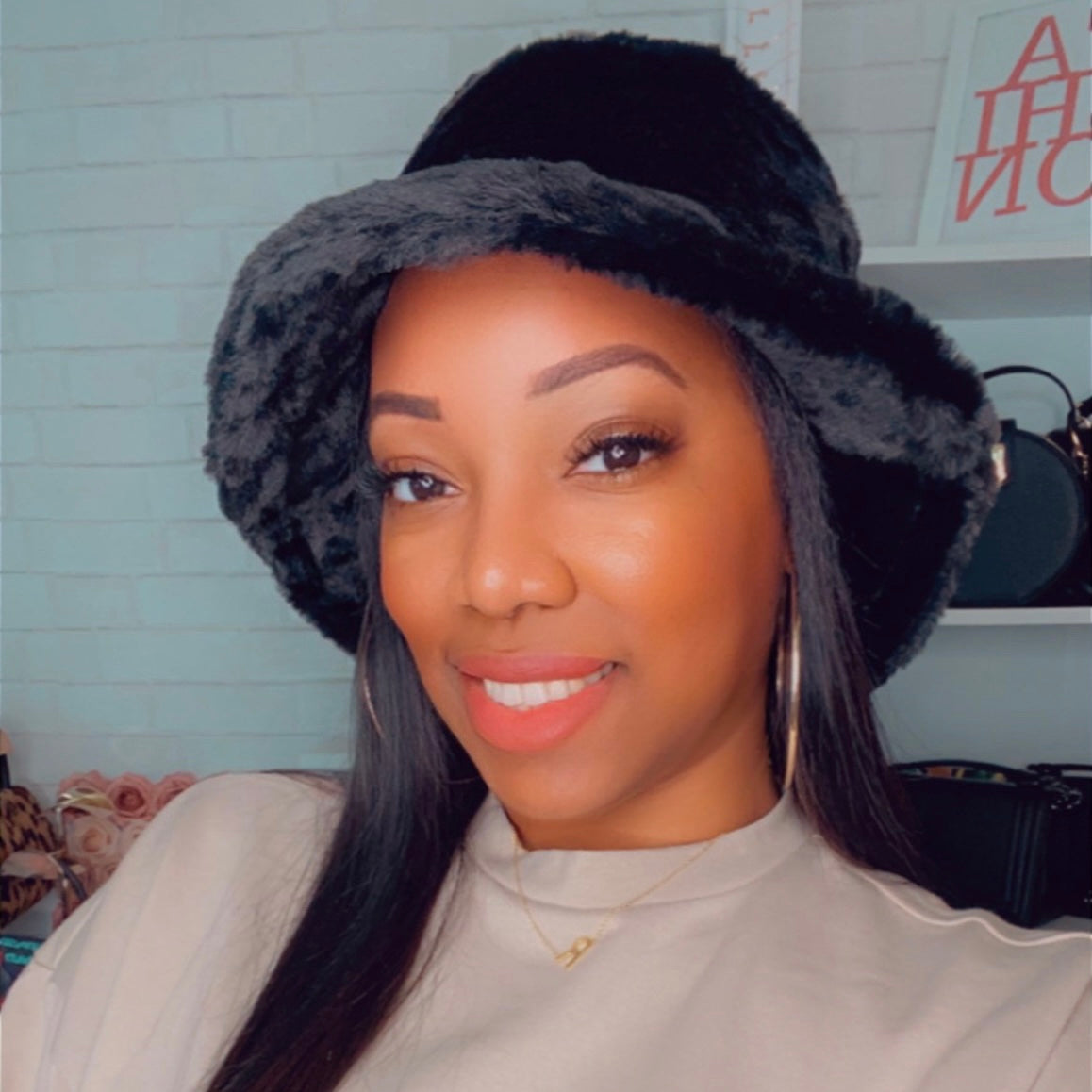 Black Bucket Hat | Bucket Hat | House of MLR Fashion Boutique