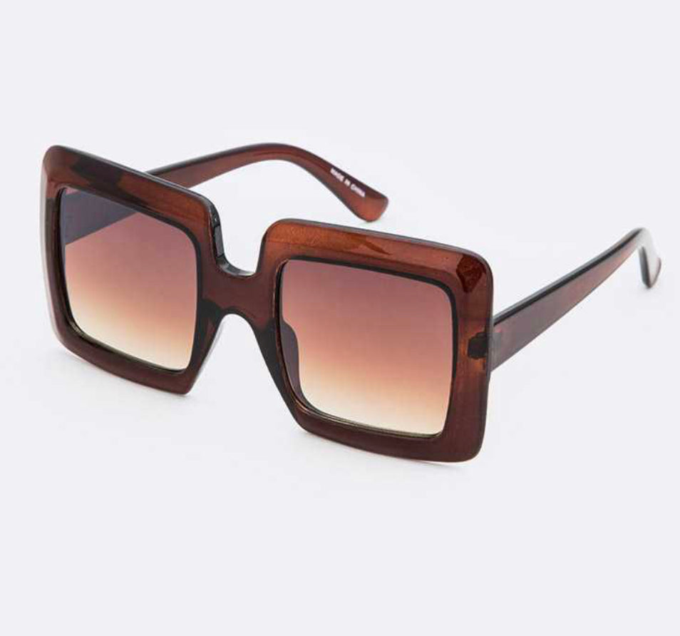 Cabana Girl Brown Sunglasses | House of MLR Fashion Boutique