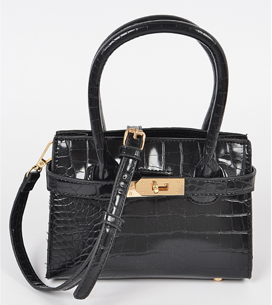 "Ms. Lady" Handbag- Black
