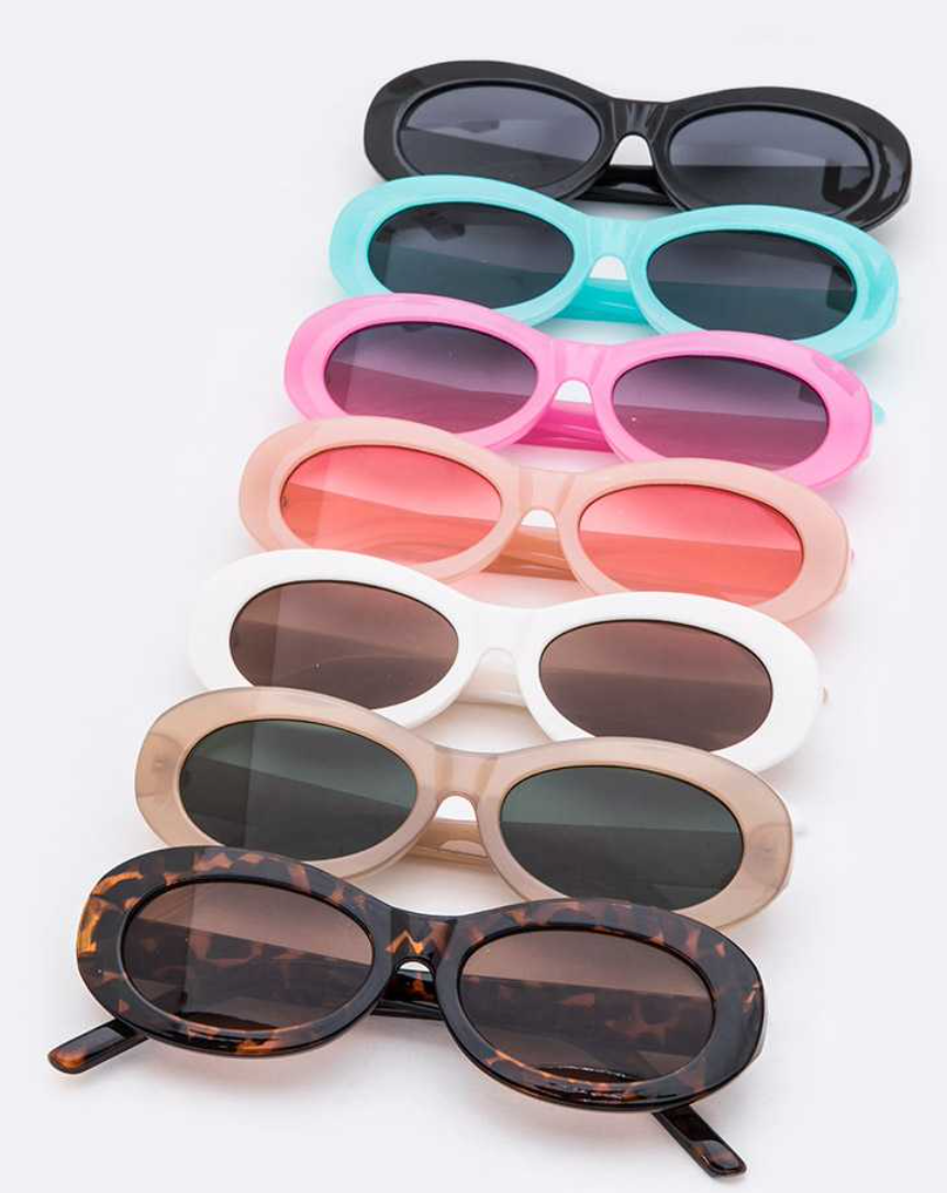 Oval Sunglasses for the beach