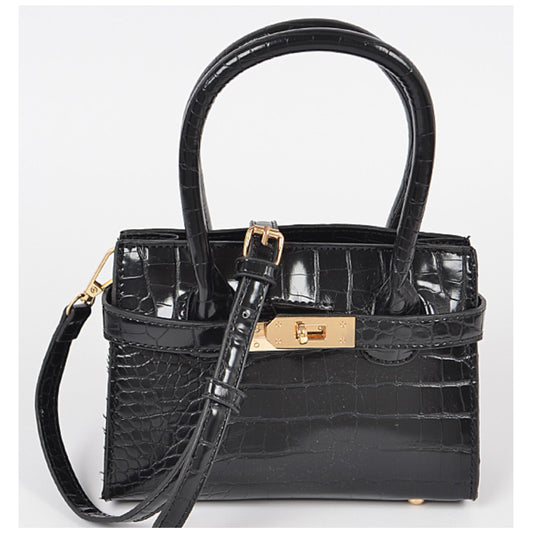 "Ms. Lady" Handbag- Black